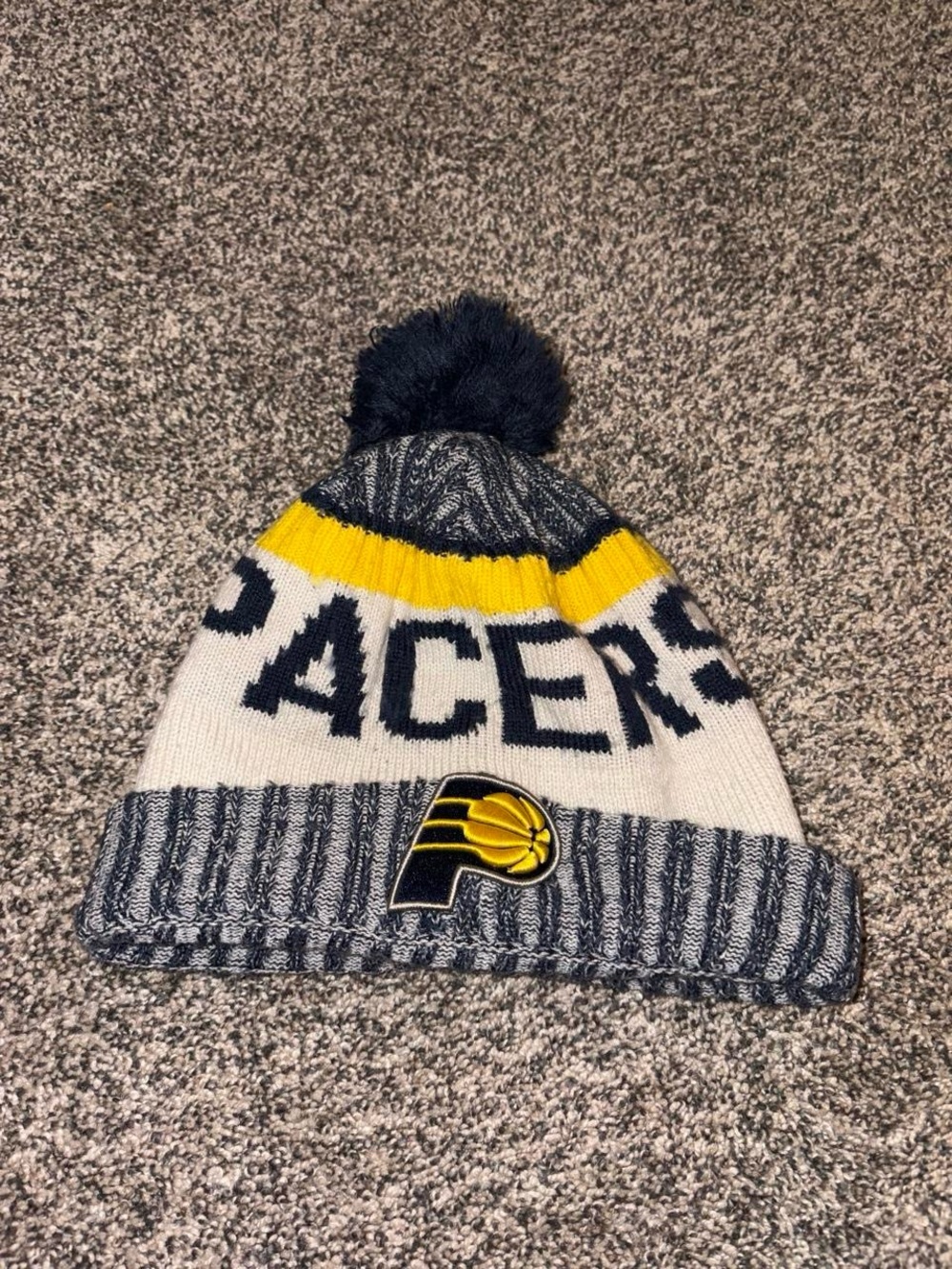 NBA Indiana Pacers knit beanie hat